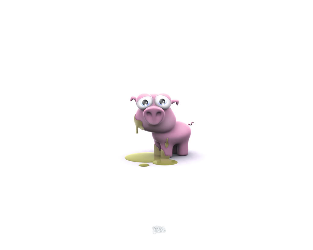 Hình nền động vật 3D dễ thương - Wallpaper 3D Animal Funny 7