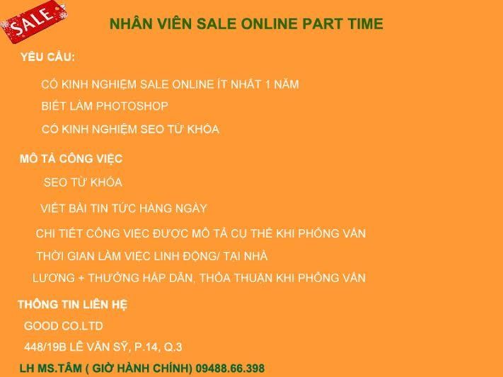 Cần tuyển gấp nhân viên parttime cho nhiều vị trí SALE%20ONLINE_zpspnpwodp1