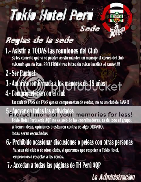 REGLAS (actualizado 11/05/10) Rules