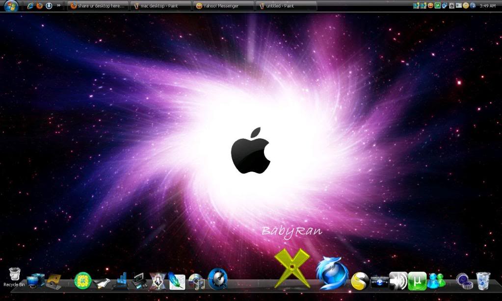 share ur desktop here! Mac