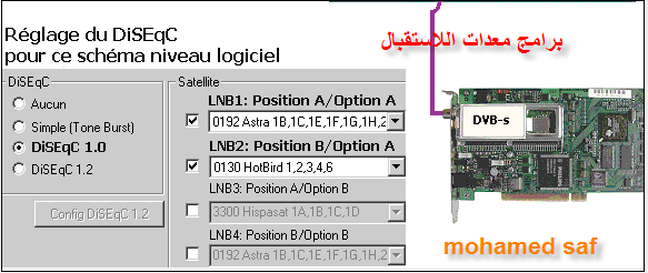 صور لتركيب اقمار على كارت ستاليت 108