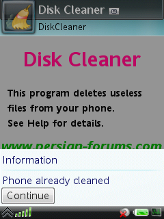 Disk Cleaner V1.25, Elimina archivos temporales... 6