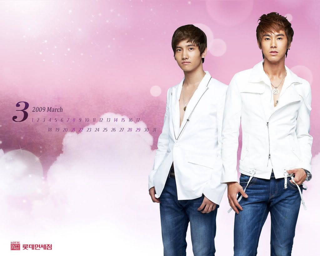 [PICS] DBSK - LOTTE WALLPAPER CALENDAR MARCH 2009 Dbsk-lotte-march09-lei003