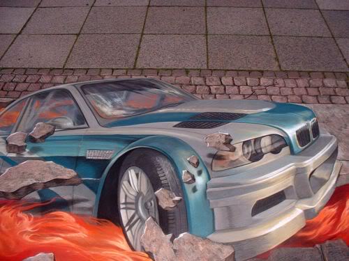 Kreatif sungguh Street-art-need-for-speed-4