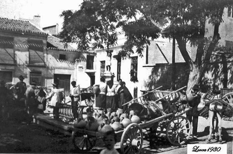 Fotografía antigua (del resto de España) Lorca1930-PlazadelNegritocopia