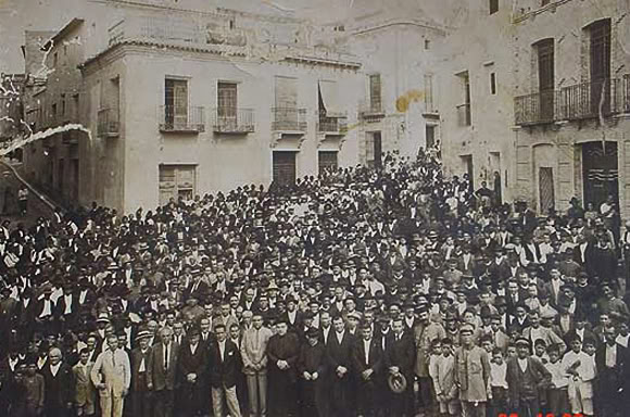 Fotografía antigua (del resto de España) PlazadeAbanilla1923copia