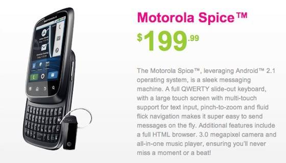 Cheak Out my New Cellphone Motorola-Spice