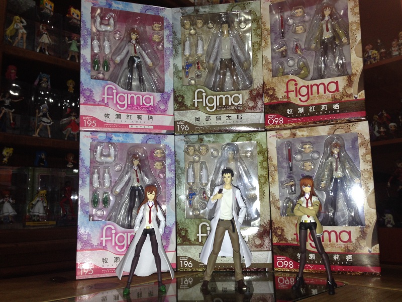  [Review]  ヾ (• ∀ •) ノ  Figmas Okabe Rintarou #196 , Makise Kurisu White Coat  #195, Makise Kurisu #098 -Steins;Gate- (Max Factory) IMG_4067_zpsb16dfe08