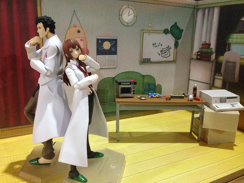  [Review]  ヾ (• ∀ •) ノ  Figmas Okabe Rintarou #196 , Makise Kurisu White Coat  #195, Makise Kurisu #098 -Steins;Gate- (Max Factory) IMG_4104_zpsc93a960f