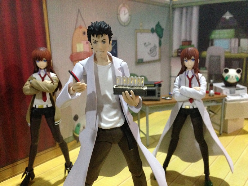  [Review]  ヾ (• ∀ •) ノ  Figmas Okabe Rintarou #196 , Makise Kurisu White Coat  #195, Makise Kurisu #098 -Steins;Gate- (Max Factory) IMG_4160_zpsf02086cc