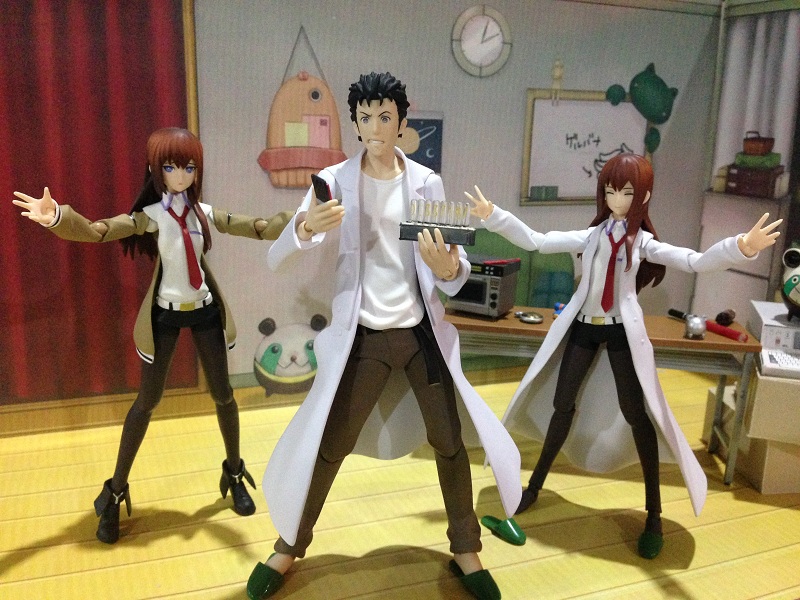  [Review]  ヾ (• ∀ •) ノ  Figmas Okabe Rintarou #196 , Makise Kurisu White Coat  #195, Makise Kurisu #098 -Steins;Gate- (Max Factory) IMG_4162_zps3cf5edb2