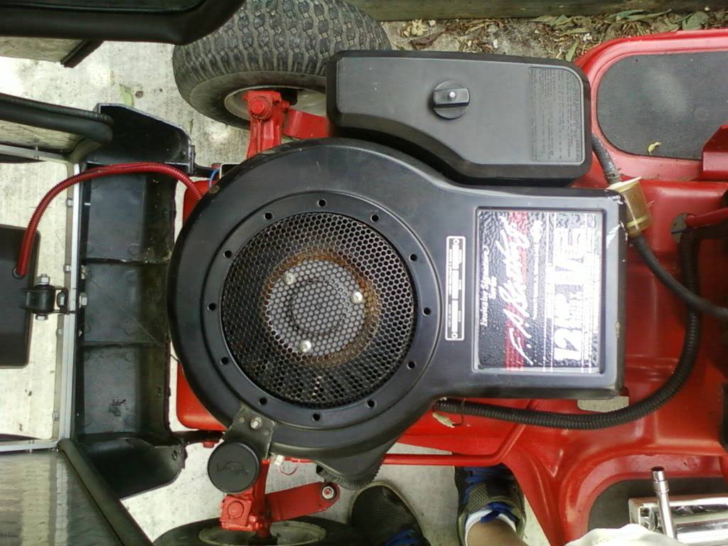 mower - my riding lawn mower Photo0010