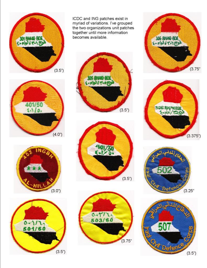 Insignia of Iraq Civilian Defence Corps and Iraq National Guard Iraqarmyinsignia4