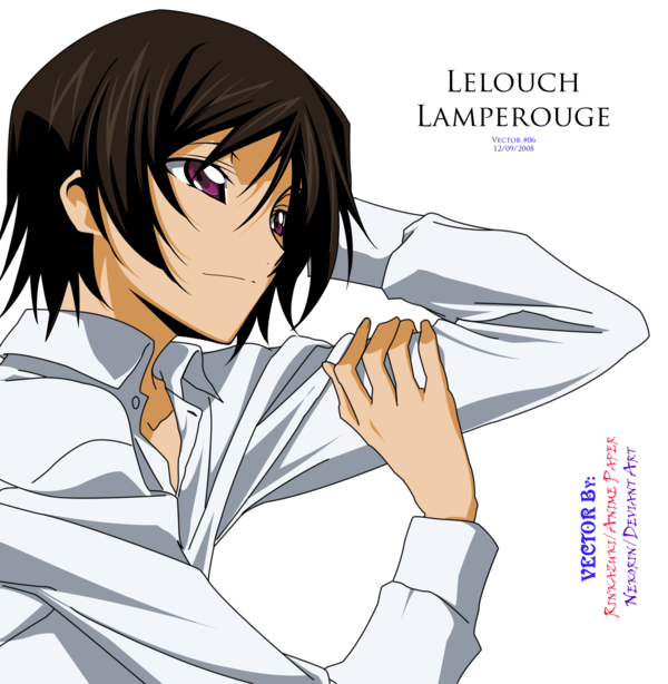 Code Geass Lelouch_Lamperouge_Vector_by_nekori