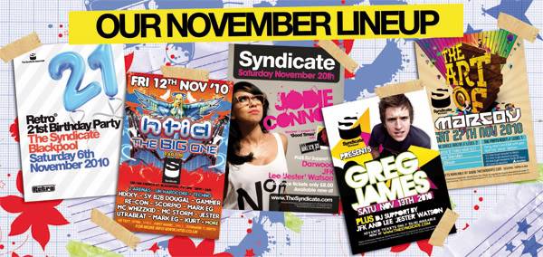 Radio 1's Greg James @ The Syndicate Blackpool 13.11.10 Novbooklet-2