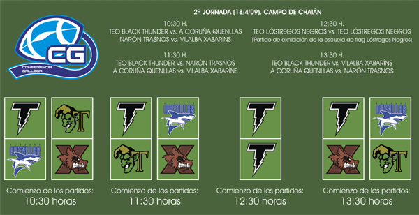 Calendario de la L.F.N. Conferencia Gallega. 24pbakj