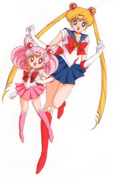 **(صور انمي )**  SailorMooonSailorMiniMoon