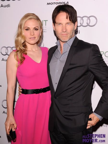 Stephen Moyer and Anna Paquin at 2011 Point Honor LA Gala Stephenanna