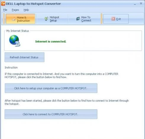 DELL Laptop to Hotspot Converter 2.0.0.0 Dell_hotspot