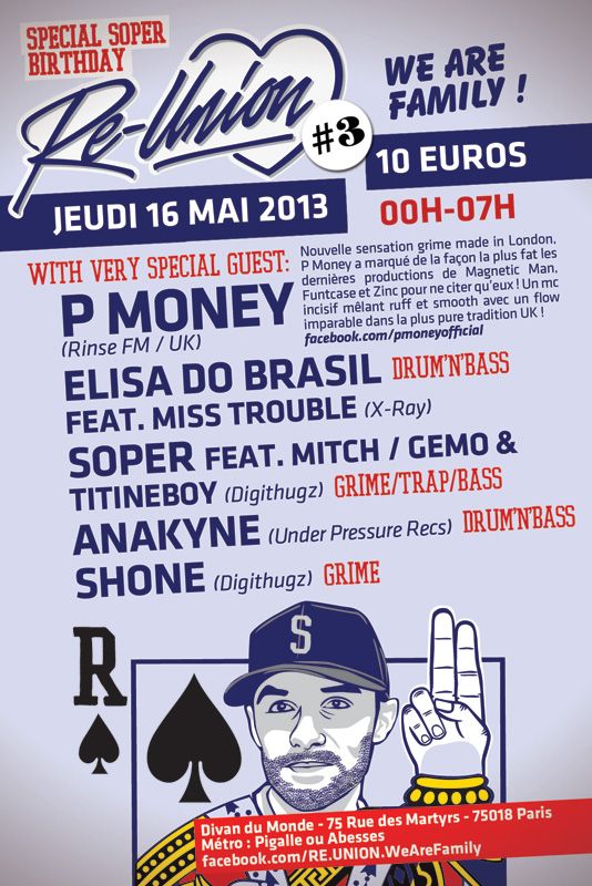 16/05/2013 - Re-Union #3 @Divan Du Monde - P Money/Elisa Do Brasil/Anakyne &More Re-Union3DivanDuMonde-160513-Verso_zps6f1042bd