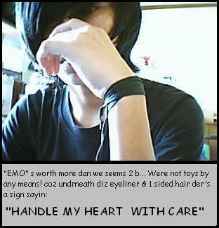 pRoUd EMO sauna!!!! Wahahahaha