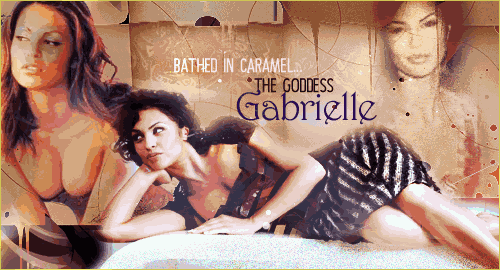 'The Caramel Goddess' Gabrielle Ignito Sig