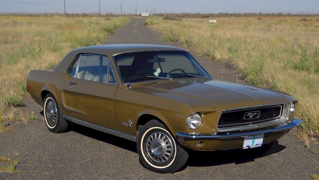 Referencia: Ford Mustang 1964 até 1972 1968%20Mustang%20Olive%20Green_zpsrypthai2