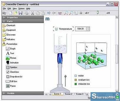 Crocodile Chemistry 6.05 (Phòng thí nghiệm hóa học ảo) CrocodileChemistry6