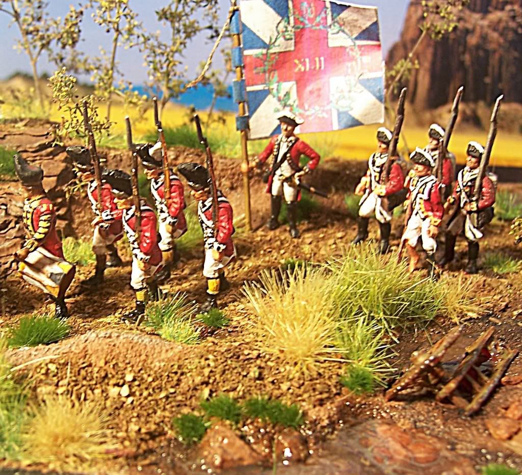 Britische Redcoats - 1/72- Figuren150-1