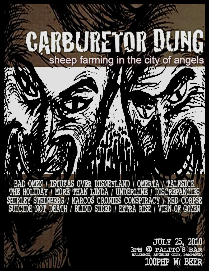 CARBURETOR DUNG (Kuala Lumpur, Malaysia) PHILIPPINE TOUR JULY 2010 Carburetordung