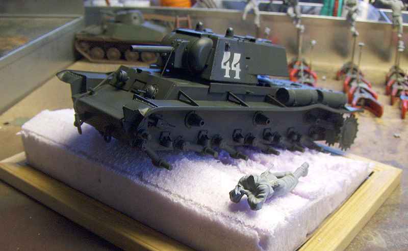 KV-8 Flametrower tank KV-8bild7