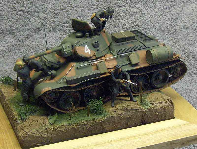 T-34/76 Flamethrower tank Klar9