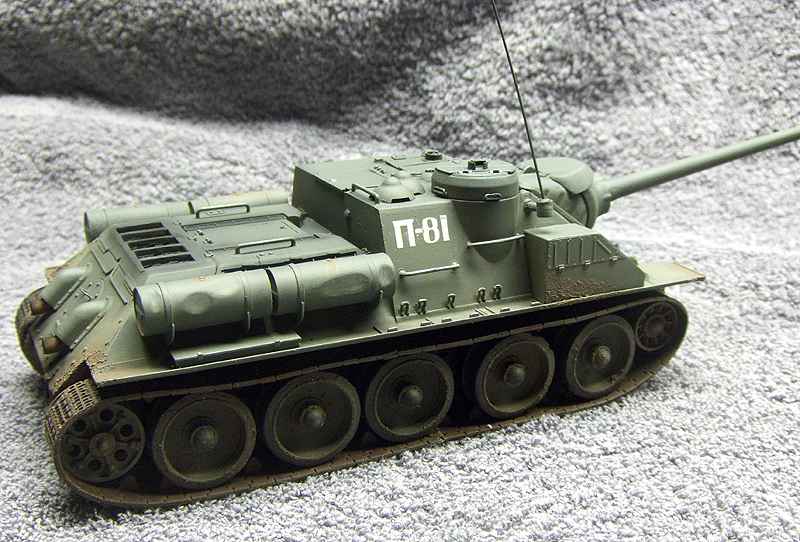 SU-100 Tank destroyer Su-100bild12