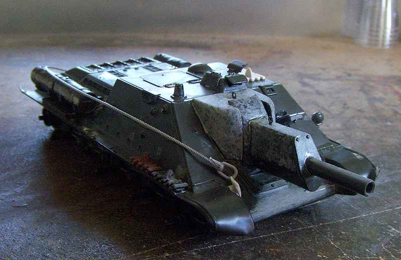 SU-122 recycling SU-122bild10