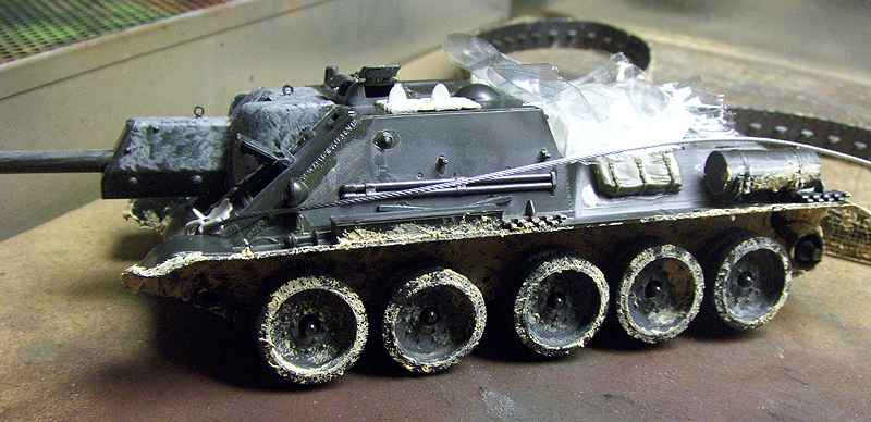 SU-122 recycling SU-122bild3