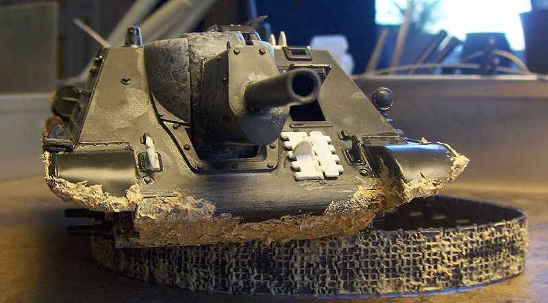 SU-122 recycling SU-122bild5