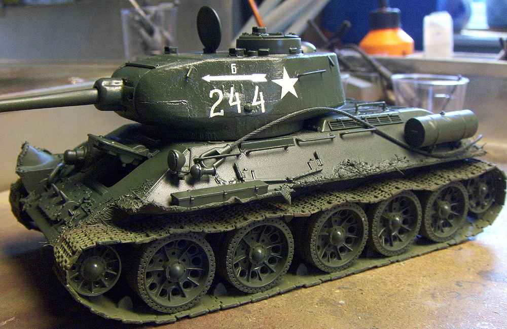 T-34/85 någonstans i Ostpreussen T-34-85bild12