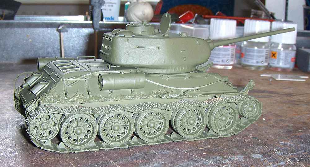 T-34/85 någonstans i Ostpreussen T-34-85bild15