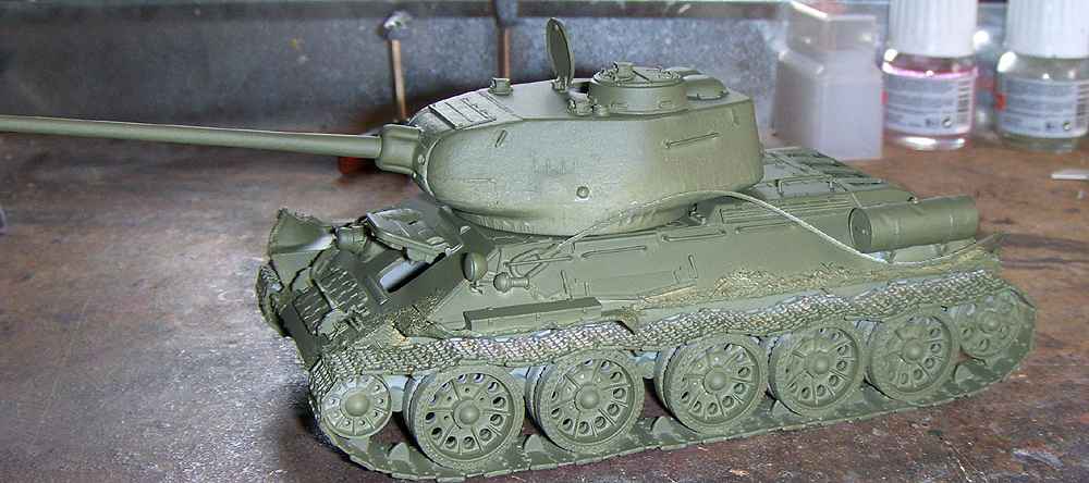 T-34/85 någonstans i Ostpreussen T-34-85bild16