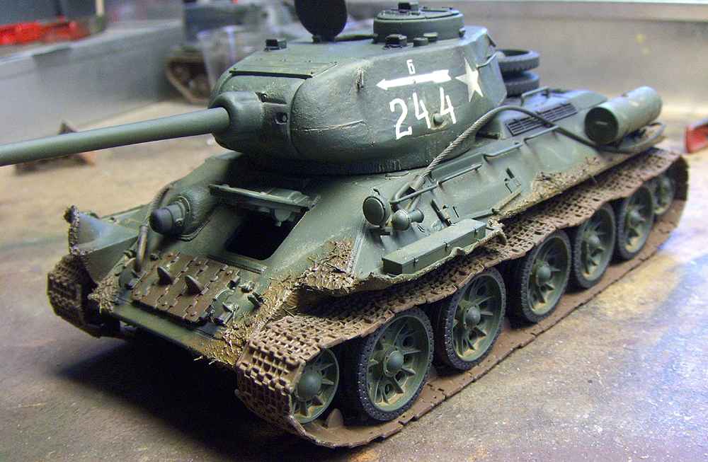 T-34/85 någonstans i Ostpreussen T-34-85bild18