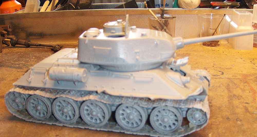 T-34/85 någonstans i Ostpreussen T-34-85bild2