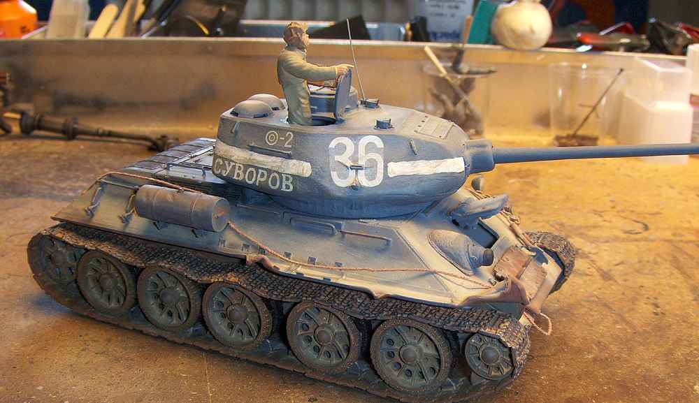 T-34/85 någonstans i Ostpreussen T-34-85bild6