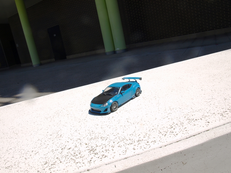 Toyota gt 86 y toyota gt 86 Rocket Bunny Aoshima 1/24 P8024763