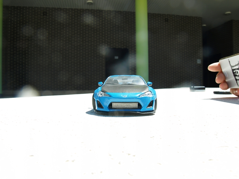 Toyota gt 86 y toyota gt 86 Rocket Bunny Aoshima 1/24 P8024765