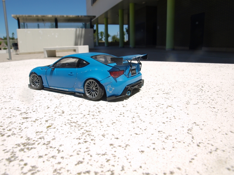 Toyota gt 86 y toyota gt 86 Rocket Bunny Aoshima 1/24 P8024775