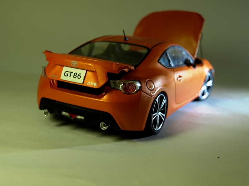 Toyota gt 86 y toyota gt 86 Rocket Bunny Aoshima 1/24 _1034619