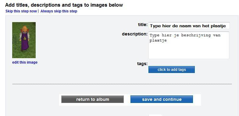 Plaatjes post guide! Opslaanpic