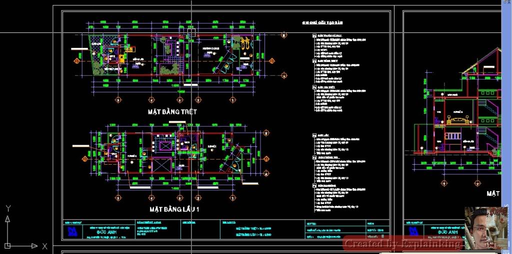 Tutorial : Dựng hình 3D trong SketchUp từ MB-MĐ AutoCAD 02