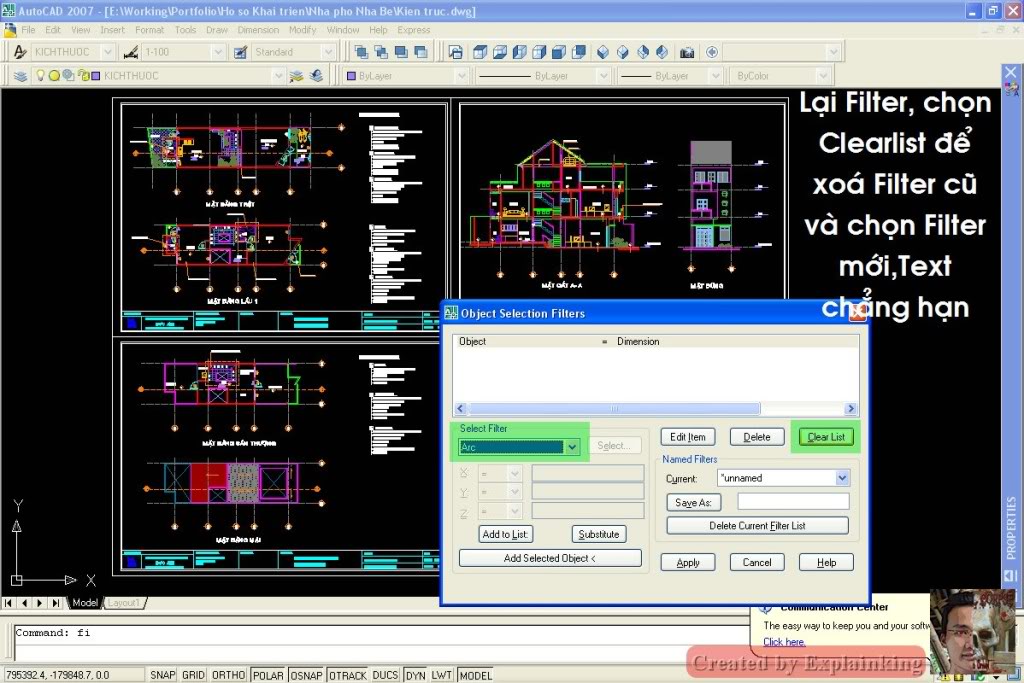 Tutorial : Dựng hình 3D trong SketchUp từ MB-MĐ AutoCAD 05