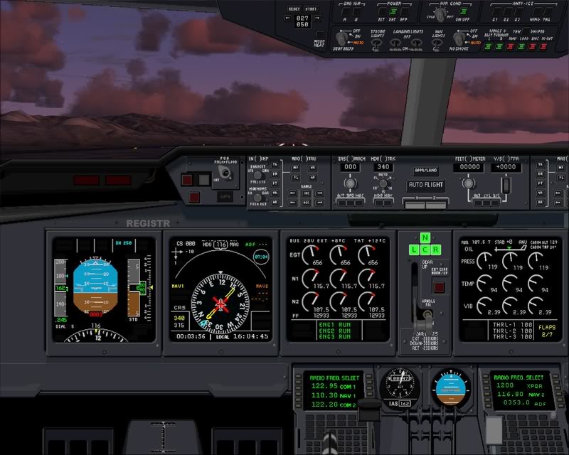 FS9 - Decolagem em Hakodate ....do MD-11 Coca Cola -2008-dec-31-092